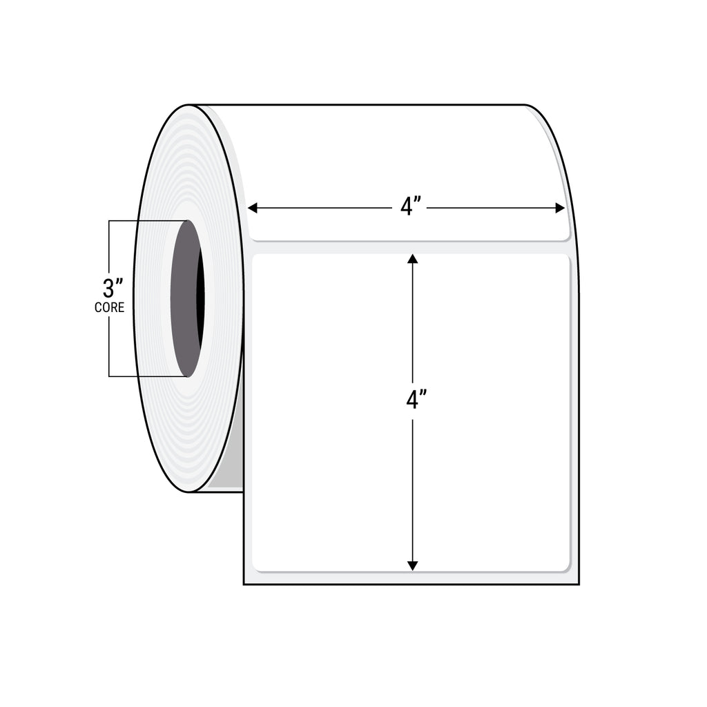 Direct Transfer Labels on rolls 3"