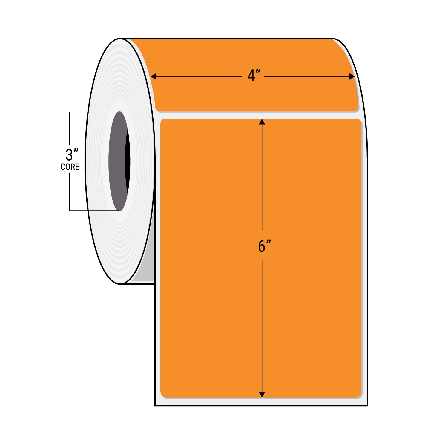 Thermal Transfer Labels - Tinted